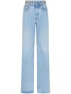 Rabanne Flared Jeans In Blue