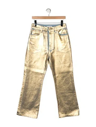 Pre-owned Rabanne Flared Pants In Multi