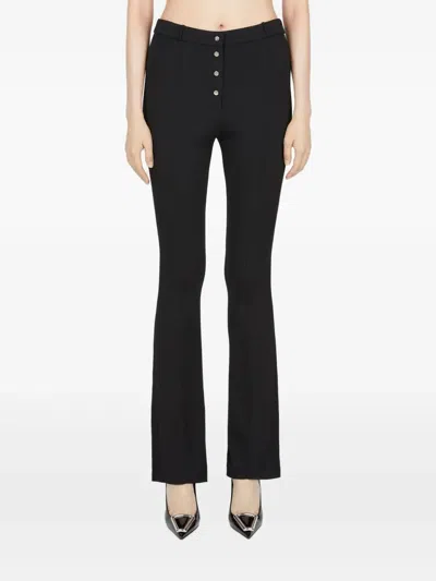 Rabanne Flared Trousers In Black