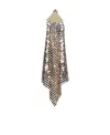 Rabanne Flexible Mesh Diamond Earring In Multicolor