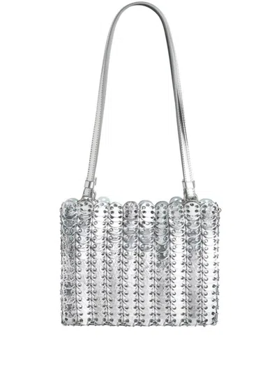 Rabanne Flip 1969 Shoulder Bag In Grey