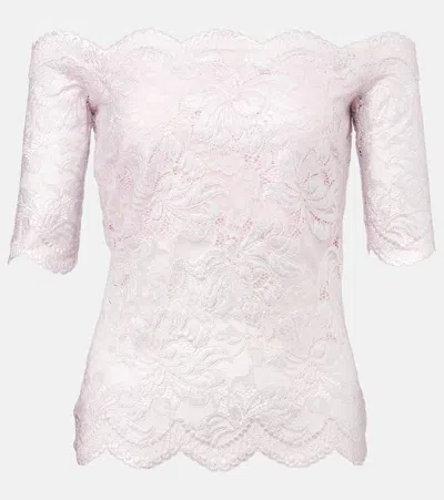 RABANNE FLORAL LACE TOP