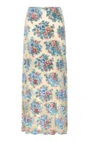 Rabanne Floral Maxi Skirt