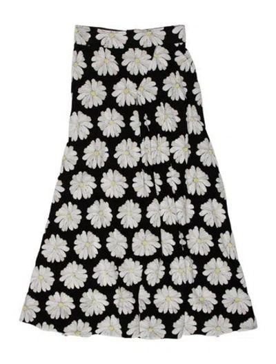 Pre-owned Rabanne Floral Print Mini Skirt W/ Tags In Multicolor