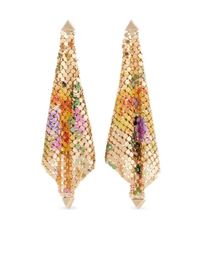 Rabanne Flower Boulce D'oreill Earrings In Gold