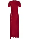 Rabanne Women's Robe Viscose Jersey In 红色