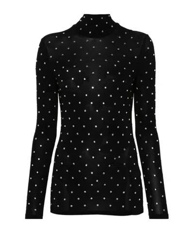 RABANNE PACO RABANNE EMBELLISHED SIM FIT TOP