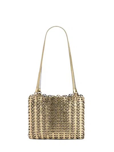 Rabanne Gold And Silver 1969 Flip Bag Reversible Shoulder Bag