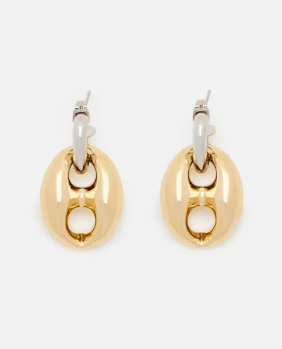 Rabanne Gold And Silver Earrings