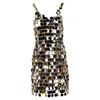 Rabanne Paillette-chainmail Sparkle Minidress
