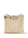 Rabanne Gold Iconic Chain 1969 Cross Body Bag In Gold
