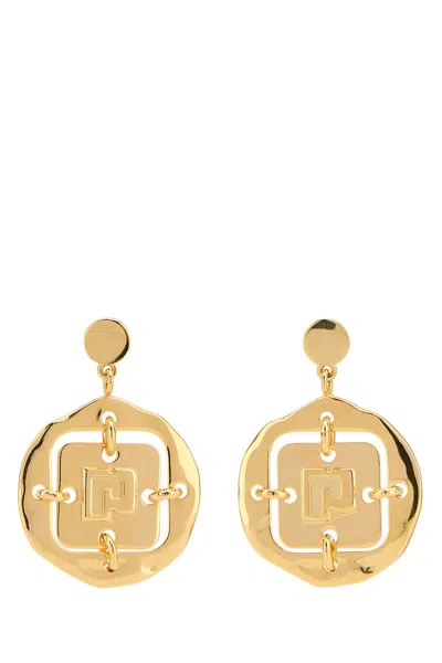 RABANNE GOLD METAL EARRINGS