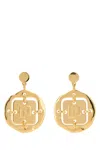 Rabanne Orecchini In Metallo Oro Donna In Golden