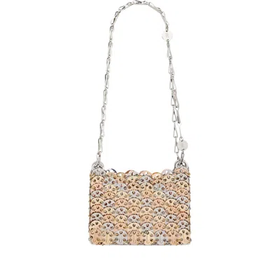 Rabanne Gold  Pink Shoulder Bags
