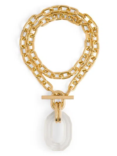 Rabanne Gold Xl Cable-link Necklace
