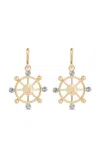 Rabanne Gold-toned Nautical Drop Earrings