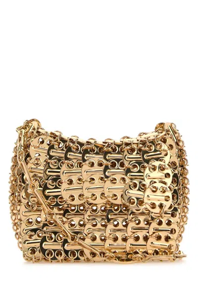 Rabanne Golden Chain-mail Shoulder Bag