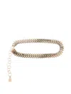 Rabanne Golden Classic Belt In Gold