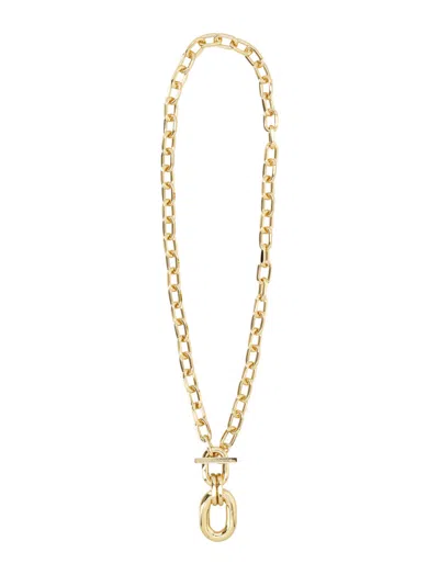 Rabanne Golden Link Pendant Necklace