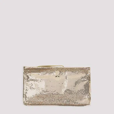 Rabanne Golden Mesh Clutch