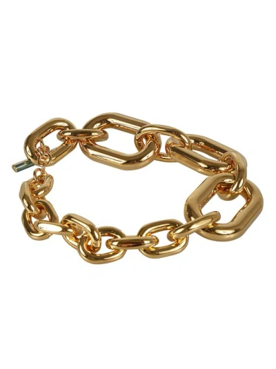 Rabanne Golden Xl Link Choker Necklace