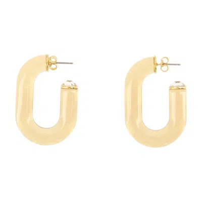 Rabanne Gold-tone Tubular Earrings