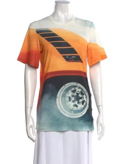 Pre-owned Rabanne Graphic Print Mini Dress In Multicolor