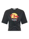 Shop Rabanne T-shirt Mit Grafischem Print