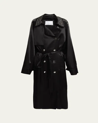 Rabanne Grommet Trench Coat