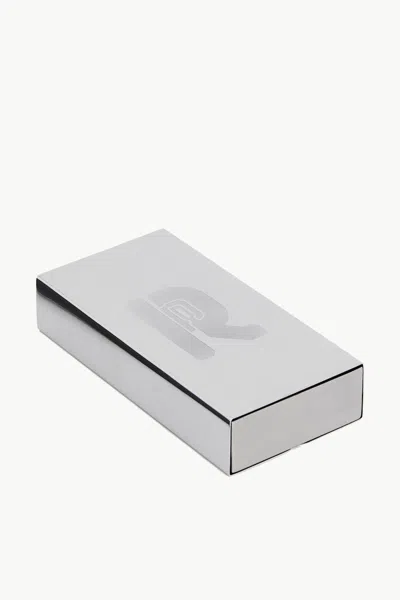 Pre-owned Rabanne H&m Stainless Stee Shirtl Box In Silver