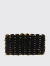 Rabanne 1969 Nano Flip Reversible Shoulder Strap In Black