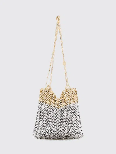 Rabanne 1969 Skyline Soulder Bag In Silver