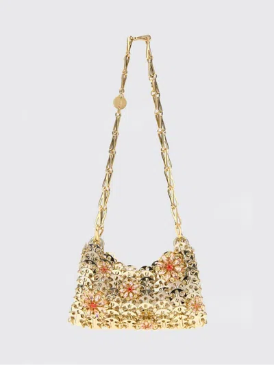 Rabanne Handbag Woman In Gold