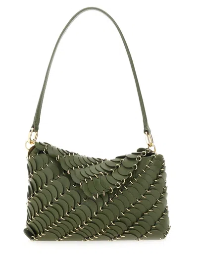 Rabanne Handcrafted Leather Handbag - Perfect For Fall 2025 In Green