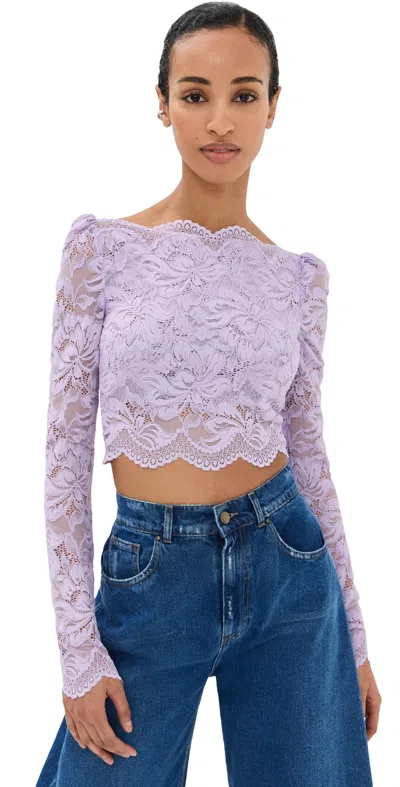 RABANNE HAUT BLOUSE FRENCH LAVENDER