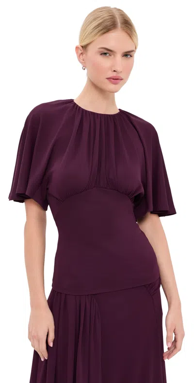 Rabanne Haut Blouse Magenta Purple