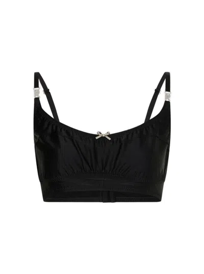 RABANNE RABANNE HAUT BRA TOP BLACK