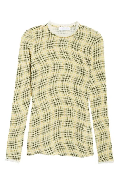 Rabanne Haut In Tartan/green/yellow
