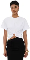 Rabanne Haut Tee Off White In Off White