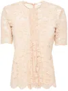 Rabanne Haut Blouse Raffia