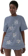 Rabanne Printed Cotton Jersey T-shirt