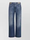 Rabanne High-rise Boyfriend Jeans Featuring Metallic Embellishments
