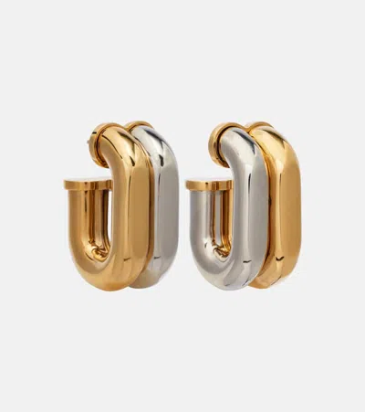 Rabanne Hoop Earrings In Gold