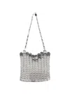 Rabanne Iconic 1969 Bag Silver In Silver