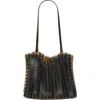 Rabanne Iconic 1969 Leather Shoulder Bag In Multi