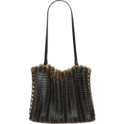 Rabanne Iconic 1969 Leather Shoulder Bag In Multi