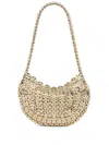 Rabanne Iconic 1969 Moon Bag In Gold