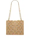 Rabanne Square Tote Bag Chain Strap In Neutrals