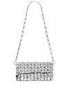Rabanne Iconic 1969 Shoulder Bag In Silver