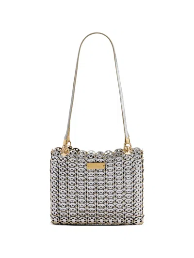 Rabanne Iconic Nano 1969 Reversible Shoulder Bag In Multi